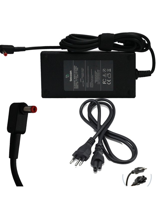 fonte notebook acer predator nitro 19v 9 23a 5 5x1 7mm 175w 2