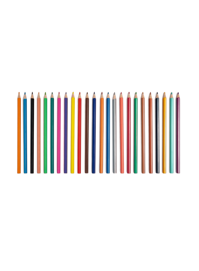 LAPIS DE COR SEXTAVADO 24 CORES BAZZE WAVE SUMMIT