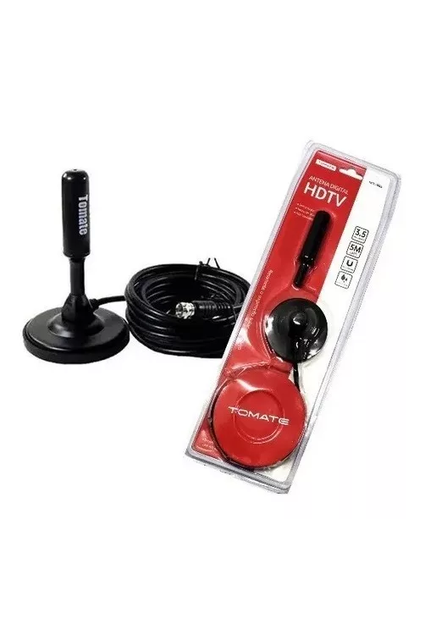 ANTENA TV DIGITAL MTA-3005 UHF VHF INTERNA 3.5 DBI E CABO 5M